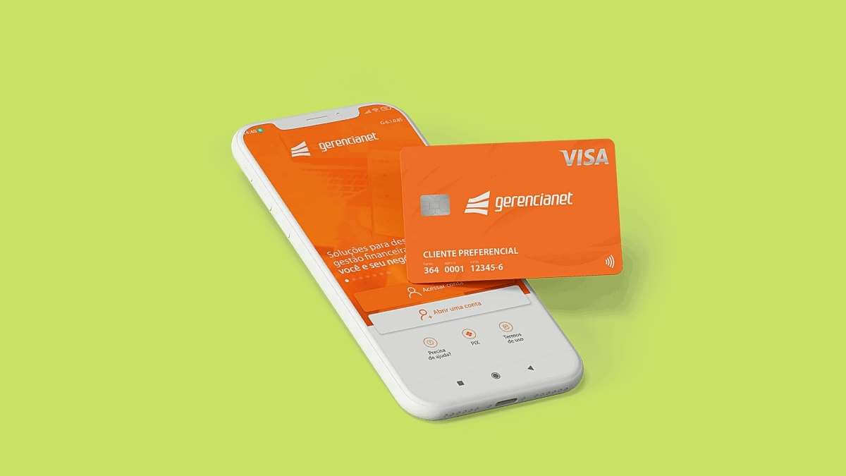 gerencianet conta digital com cartão de crédito visa