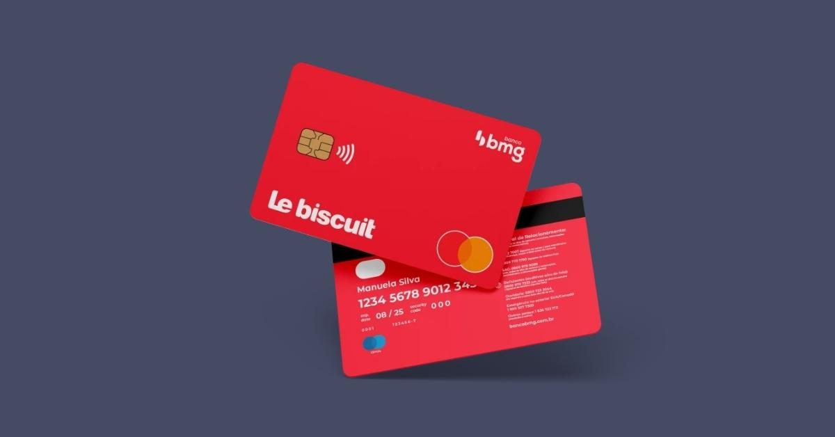 Cartão De Crédito Le Biscuit Bmg Desfrute De Todos Os Benefícios 4561