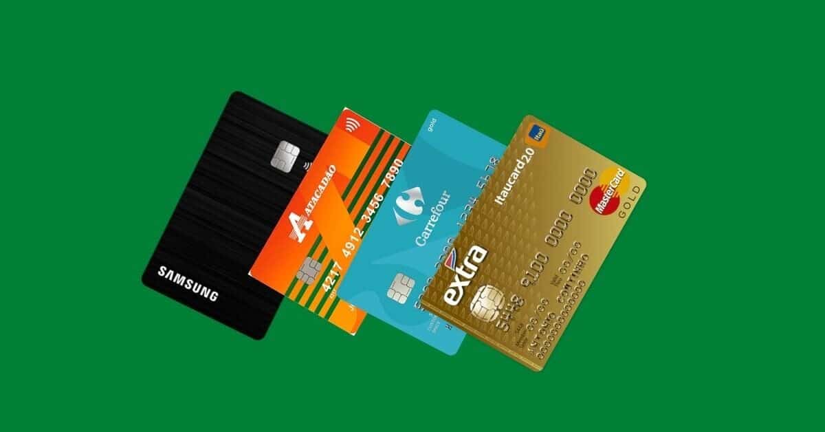 cartão de crédito de loja aprovando fácil