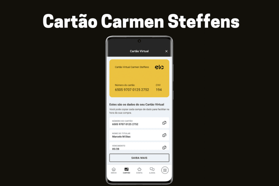 Cartão Carmen Steffens