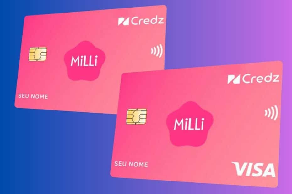 Novo cartão de crédito Milli da Credz