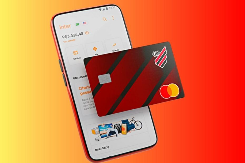 Athlético Paranaense lança cartão de crédito em parceria com Banco Inter