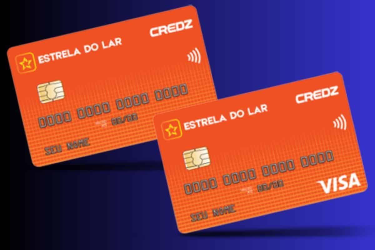 Novo Cartão De Crédito Da Credz Estrela Do Lar Rei Dos Cartões 9301