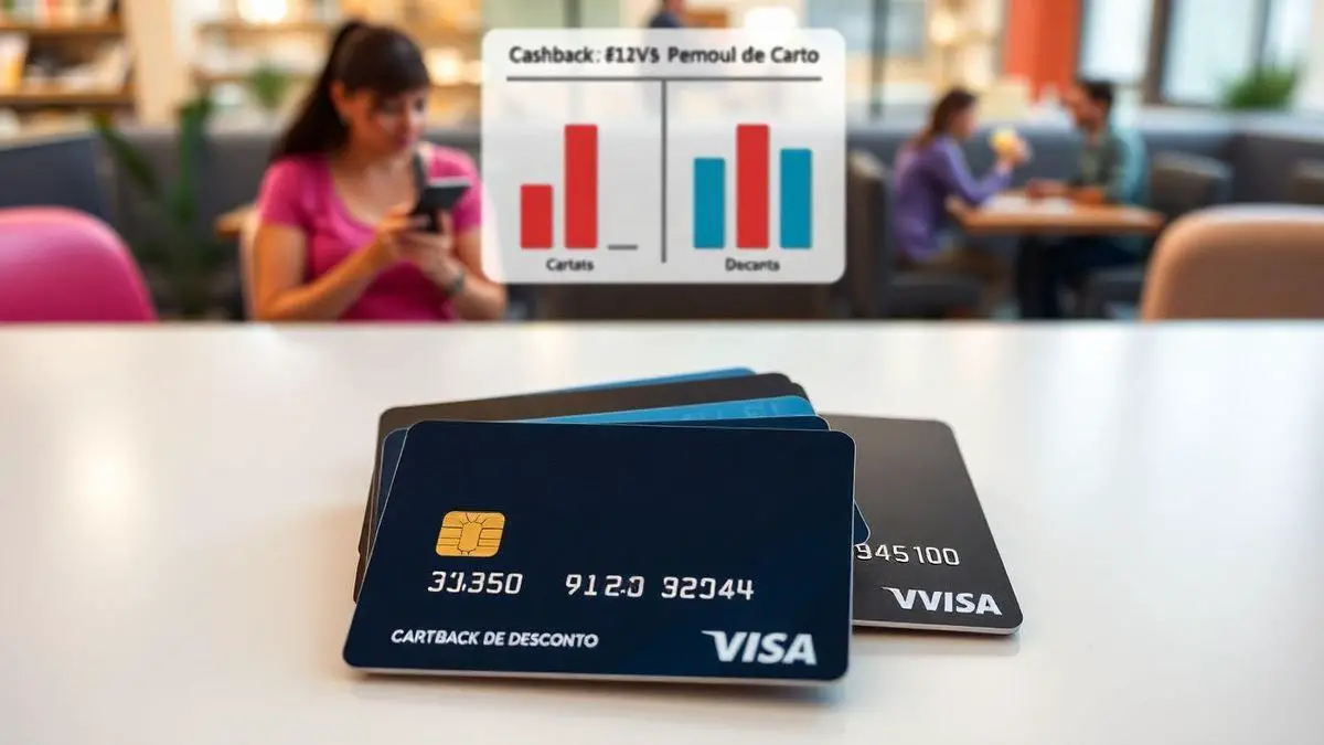Comparação entre Cartões com Cashback e Descontos