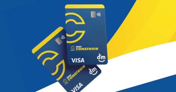 Cartão Cartão Rede Construir