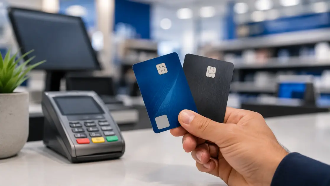 Débito ou crédito: qual escolher em cada tipo de compra ChatGPT Image 23 de jul. de 2026 01 56 34