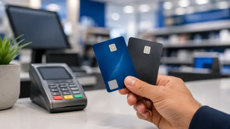 Débito ou crédito: qual escolher em cada tipo de compra ChatGPT Image 23 de jul. de 2026 01 56 34